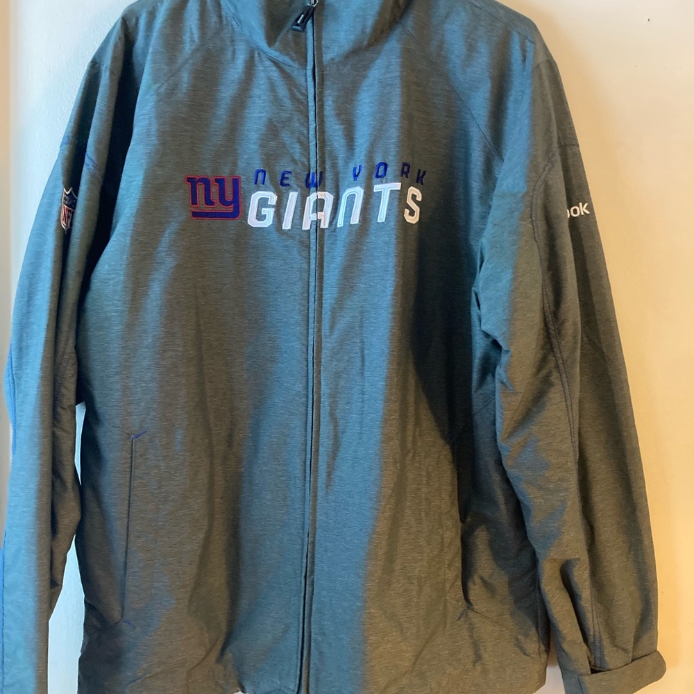 New York Giants NFL Reebok Sideline LW Full Zip Jacket